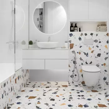 Глазурованный керамогранит Incolor Azteca 60x120 см 1.44 м матовый цвет белый