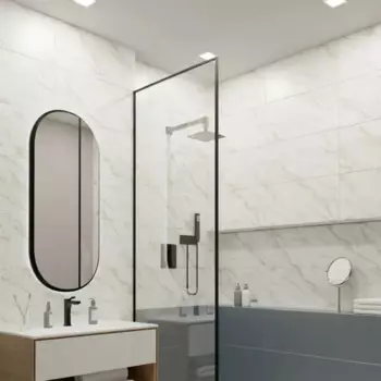 Глазурованный керамогранит LB Ceramics Алесси 30x60.3 см 1.44 м матовый цвет белый