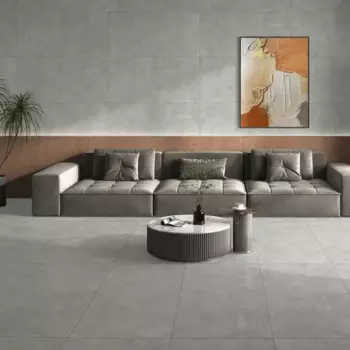 Глазурованный керамогранит Montecarlos 60x120 см 1.44 м гладкий цвет серый