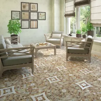 Глазурованный керамогранит Piezarosa Бремен Клинкер 739662 45x45 см 1.215 м матовый цвет серо-коричневый