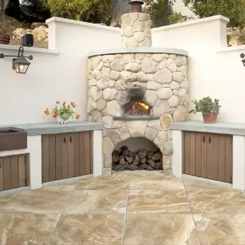 Глазурованный керамогранит Progress Лава 45x45 см 1.215 м матовый светло-коричневый