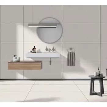 Глазурованный керамогранит Terra Grey 60x120 см 1.44 м матовый цвет серый