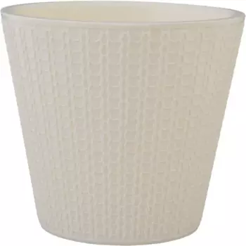 Горшок цветочный Ajur 23 h20.8 см v5 л пластик сливочный