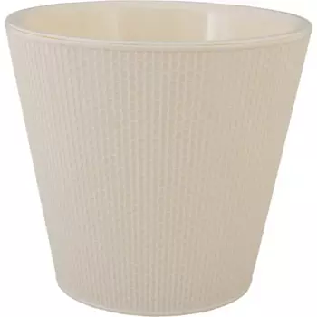 Горшок цветочный Ajur 33 h30.5 см v16 л пластик сливочный