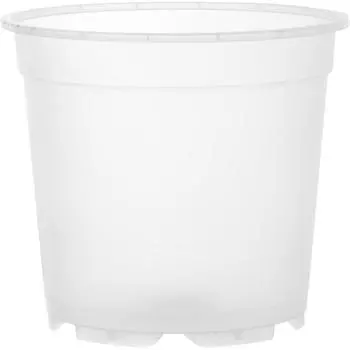 Горшок цветочный для орхидей Газонcity ø17 h15 см v2.1 л пластик прозрачный