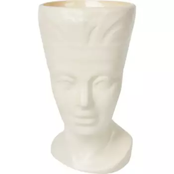 Горшок цветочный Gonchar Нефертити 15 h24 v1.35 л керамика белый