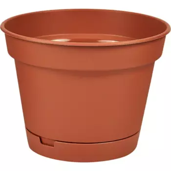 Горшок цветочный Idi Land Mint 150 h11.3 см v1.2 л пластик терракотовый