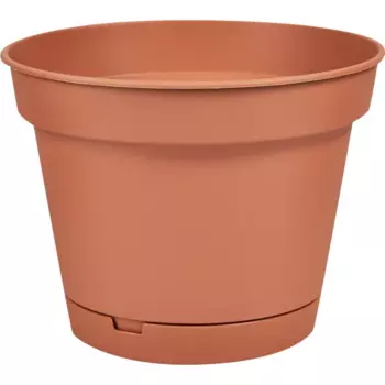 Горшок цветочный Idi Land Mint 185 h14.2 см v2.3 л пластик терракотовый