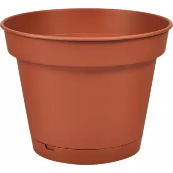 Горшок цветочный Idi Land Mint 240 h18.4 см v5 л пластик терракотовый