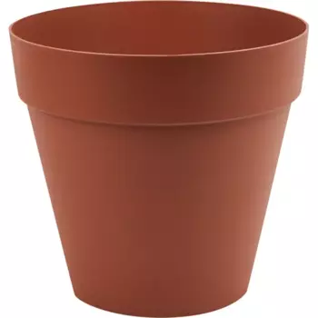 Горшок цветочный Idi Land Tarragon 28 h26.2 см v10 л пластик терракота