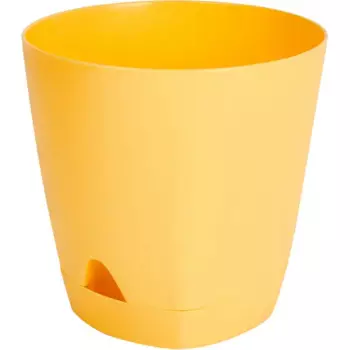 Горшок цветочный Ingreen Amsterdam 11 h10.7 см v0.65 л пластик спелая груша