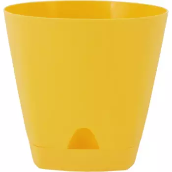 Горшок цветочный Ingreen Amsterdam 14 h13 см v1.35 л пластик спелая груша