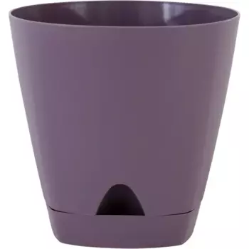 Горшок цветочный Ingreen Amsterdam 20 h19 см v4 л пластик морозная слива