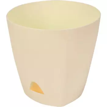 Горшок цветочный Ingreen Amsterdam 20 h19 см v4 л пластик сливочный