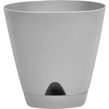 Горшок цветочный Ingreen Amsterdam 20 см v4 л пластик серый
