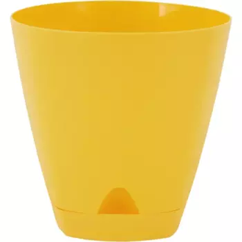 Горшок цветочный Ingreen Amsterdam 25 h24.4 см v8 л пластик спелая груша