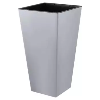 Горшок цветочный Ingreen Cube 25 см 19.4 л пластик утренний туман