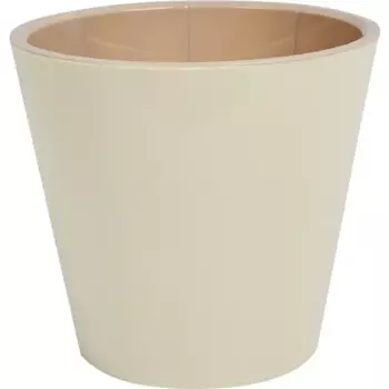 Горшок цветочный Ingreen London 19 h17.3 см v3.3 л пластик сливочный