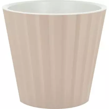 Горшок цветочный Ingreen Sand 16 h14.6 см v2 л пластик молочный шоколад