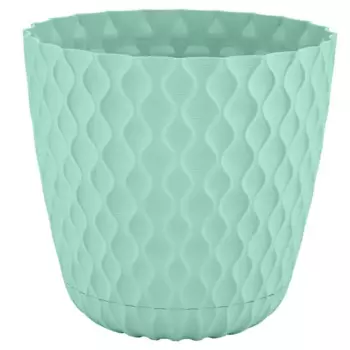 Горшок цветочный Ingreen Spring 20.5 см 4.7 л пластик эвкалиптовый рассвет