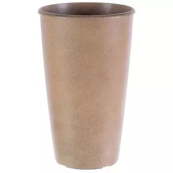 Горшок цветочный Коне 28 h45 см v18.5 л пластик коричневый