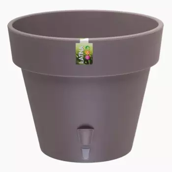 Горшок цветочный Santino Латина 30 h25.5 см v11.5 л пластик шаде