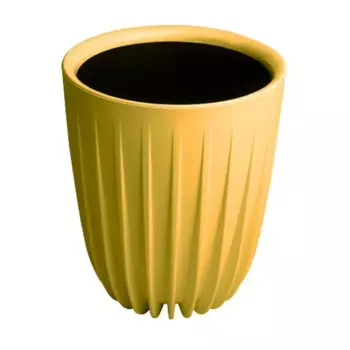 Горшок цветочный Сигма 25 h30 см v10.2 л пластик медовый