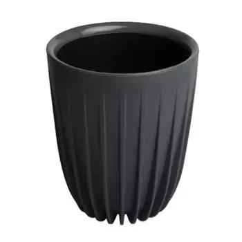 Горшок цветочный Сигма 30 h37 см v18 л пластик антрацит