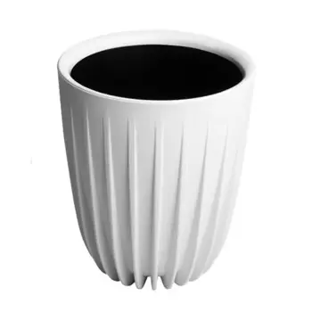 Горшок цветочный Сигма 30 h37 см v18 л пластик белый