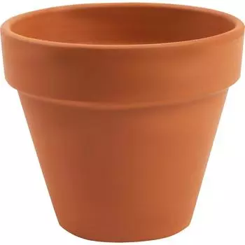 Горшок цветочный «Стандарт» D13, 1, 2л., терракота, Коричневый