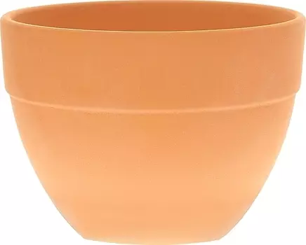 Горшок цветочный Терра ø18 h13 см v2.1 л глина оранжевый