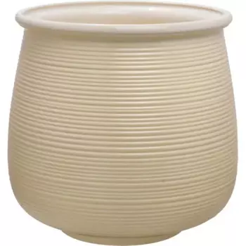 Горшок цветочный Венера 22 h21 см v6 л керамика бежевый