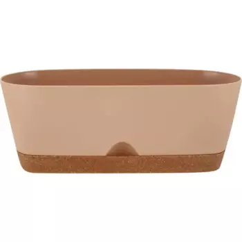 Горшок для цветов Ingreen Wood 25 л молочный шоколад