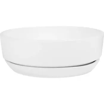 Горшок для цветов Огма № 6 бонсай 26 см v2.6 л белый