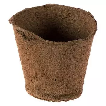 Горшок торфяной круглый 110x100 мм, упаковка 20 шт.
