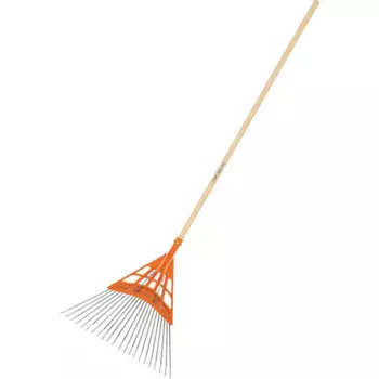 Грабли веерные Truper 14332 22 зуба 150 см металл с черенком