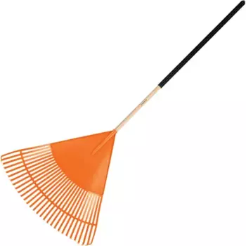 Грабли веерные Truper 19065, 30 зубьев 178 см пластик с черенком