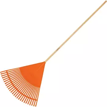 Грабли веерные Truper 19787, 26 зубьев 163 см пластик с черенком