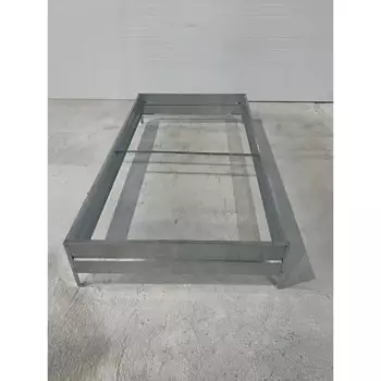 Грядка 0.2x1x2 м оцинкованная сталь