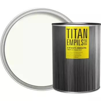 Грунт-эмаль по ржавчине Ореол Titan цвет белый 0.9 кг
