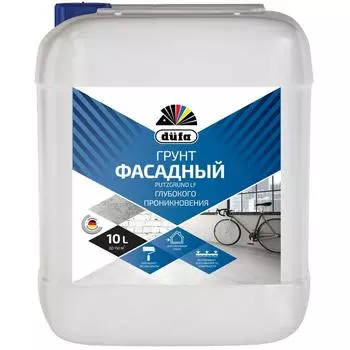 Грунт глубокого проникновения Dufa Putzgrund прозрачный 10 л