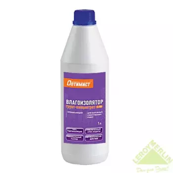 Грунт концентрат 1:10 влагоизолятор Оптимист 1 л