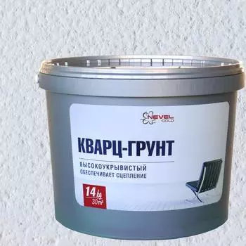 Грунт-кварц «Основа 1» 14 кг цвет белый