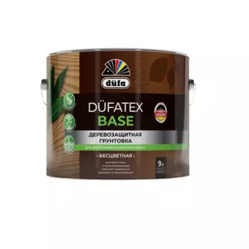 Грунтовка для древесины Dufa Tex Base 9 л