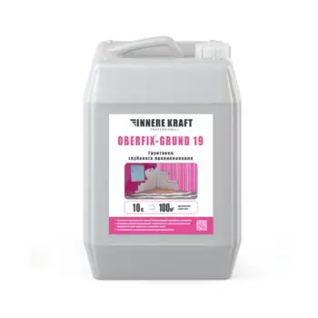 Грунтовка глубокого проникновения акриловая Oberfix Grund 19 10 л