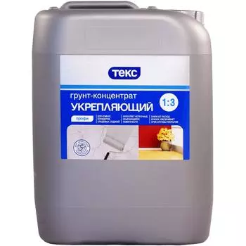 Грунтовка концентрат укрепляющая Текс Профи 10 л