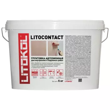 Грунтовка Litokol Litocontact адгезионная 5 кг