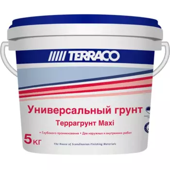Грунтовка универсальная Terraco Террагрунт Maxi 5 кг