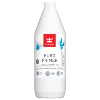 Грунтовка универсальная Tikkurila Euro Primer прозрачная 0.9 л