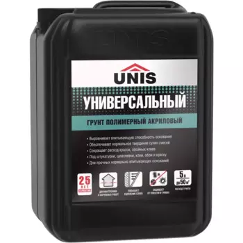 Грунтовка универсальная Unis 5 л